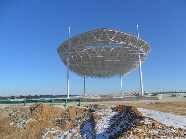 平凉加油站网架工程